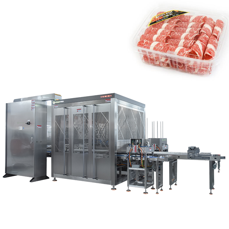Professional 3-Axis Delta Robot Intelligent Meat Rolls Pick and Place Machine Parallel Robot