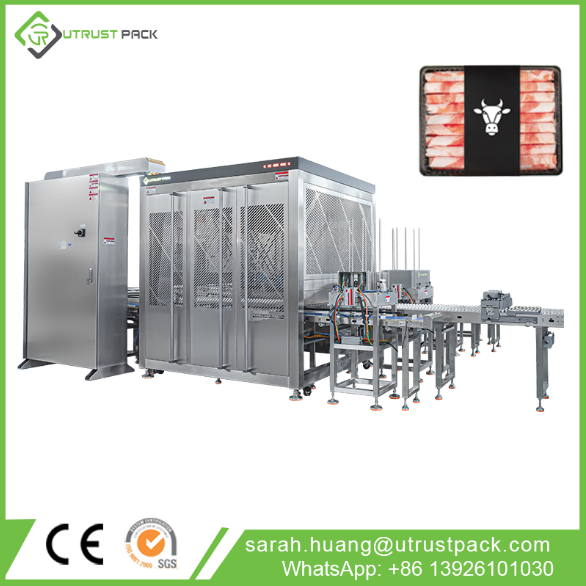 2023 New 3 Axis Place Products Picking Customized Robotic Packing Machine Delta Robot For Meat Rolls