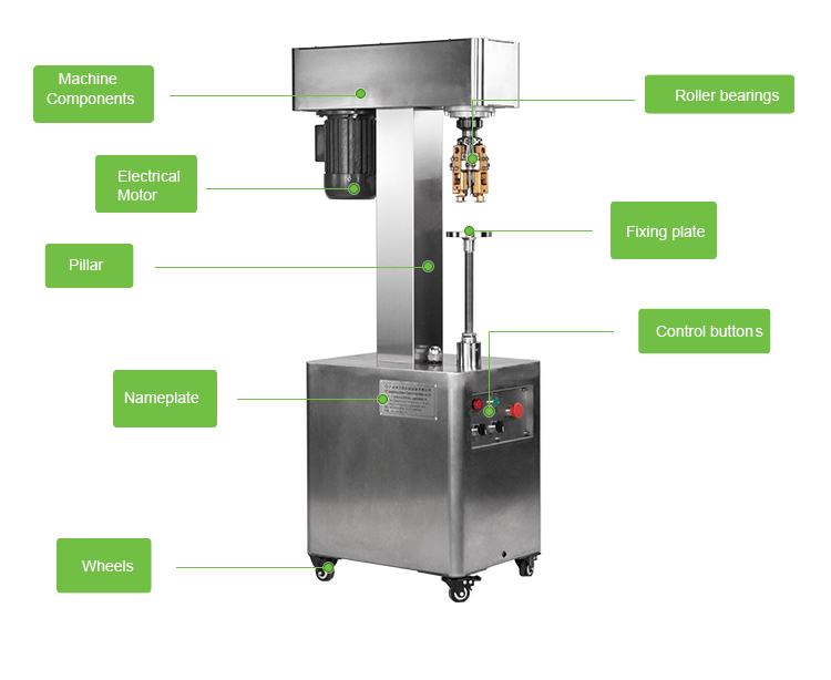 bottle cap crimping machine