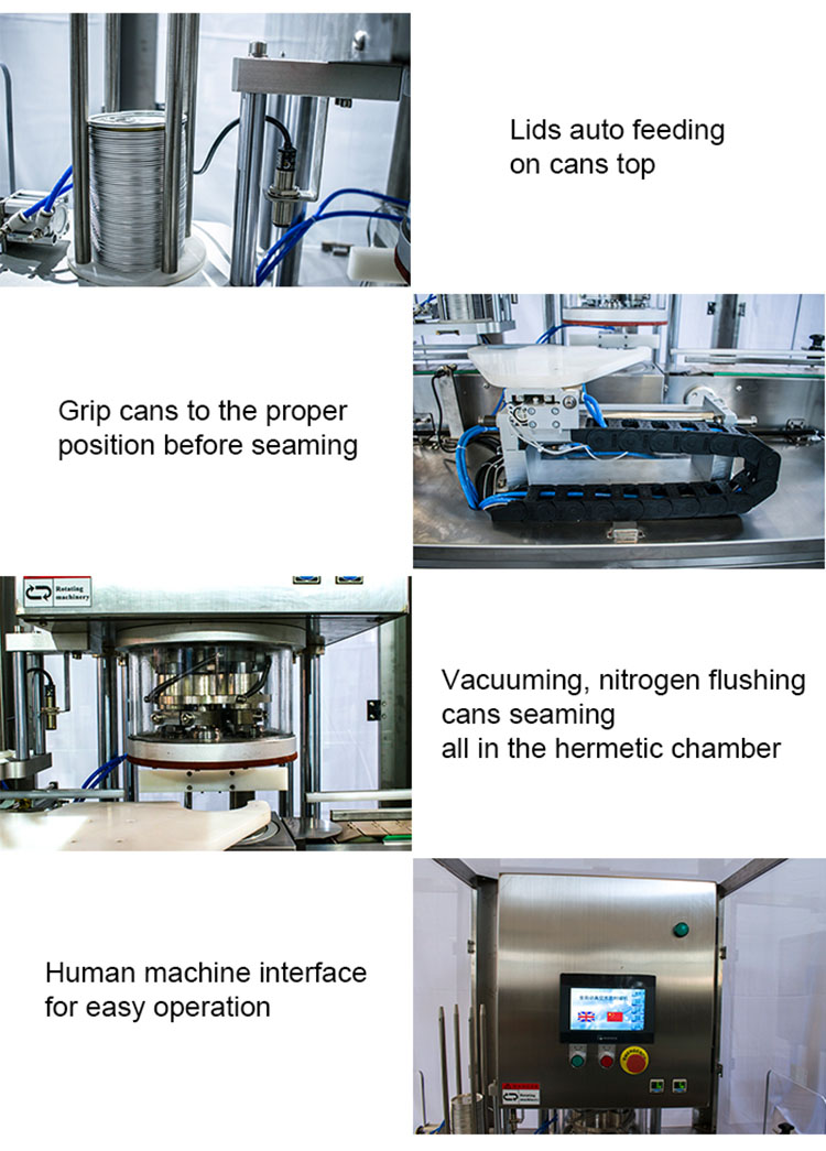 vacuum can sealing machine