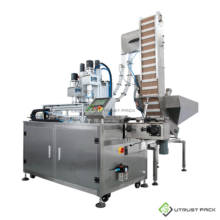 glass jar capping machine