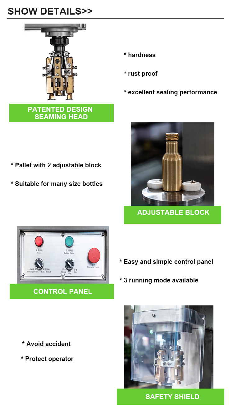 Manual Bottle Ropp Cap Capping Machine