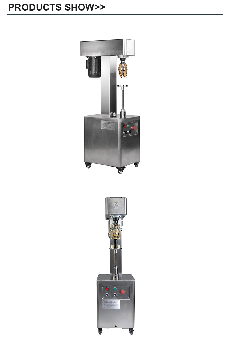 Semi-automatic Bottle Capping Machine