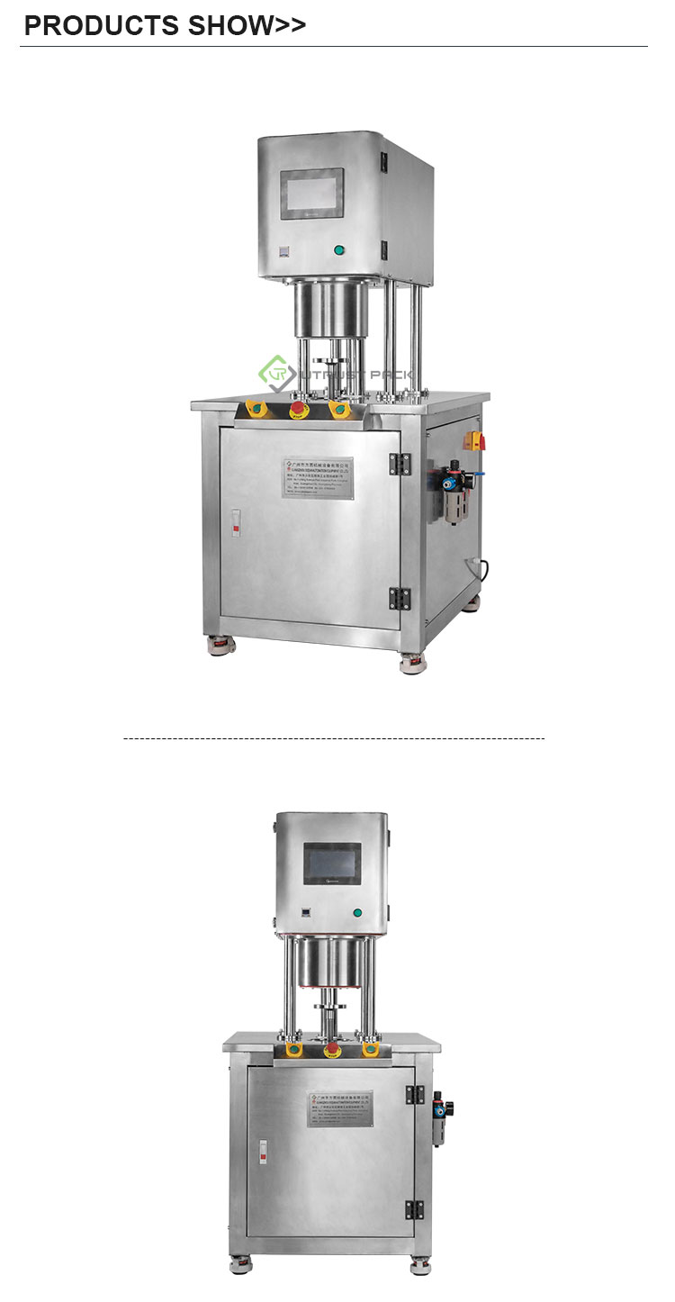 Semi-Automatic Nitrogen Flush Can Seamer