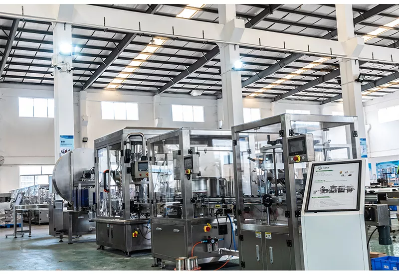 Powder Filling Canning Packing Line