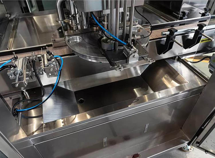 High Speed Automatic Vacuum Can Sealing Machine