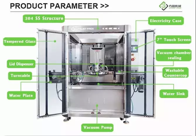 Automatic Tin Can Vacuum Canning Machine