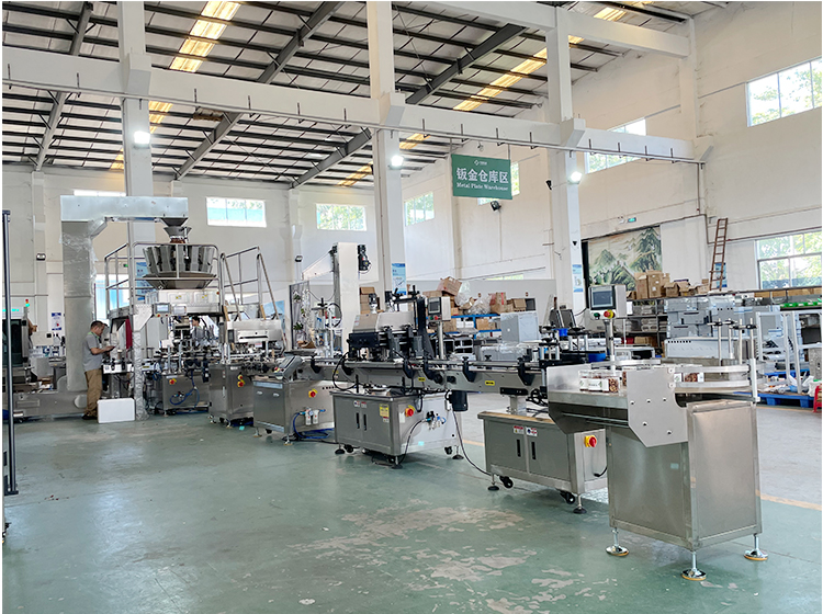 Automatic Canned Granule Food Packaging Line