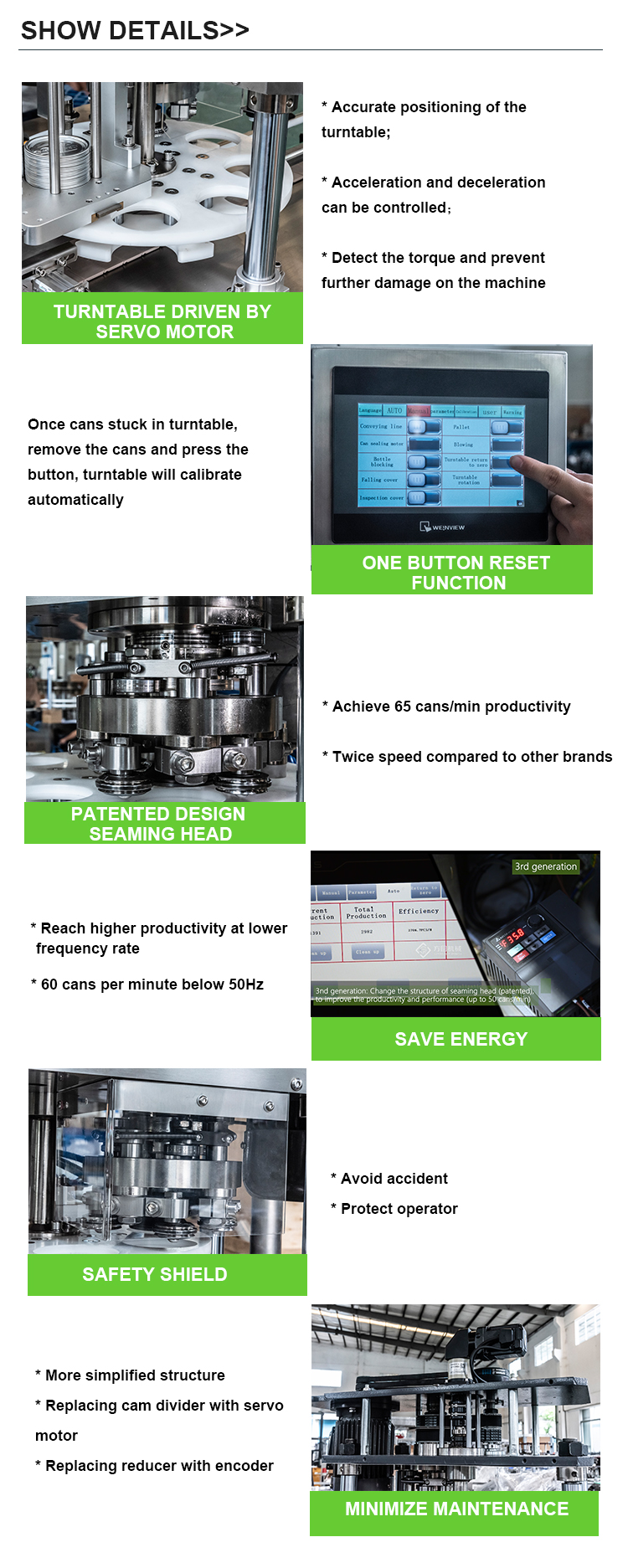 Can Sealing Machine show details