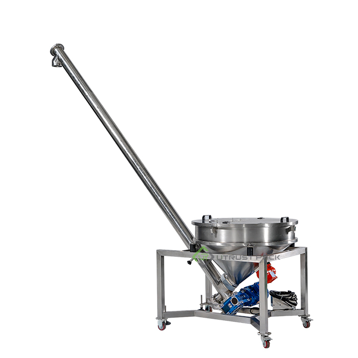 Stainless Steel Vibration Powder Auger Feeder With Hopper