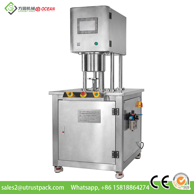 Vacuum packing machine nitrogen can sealer for small tin can