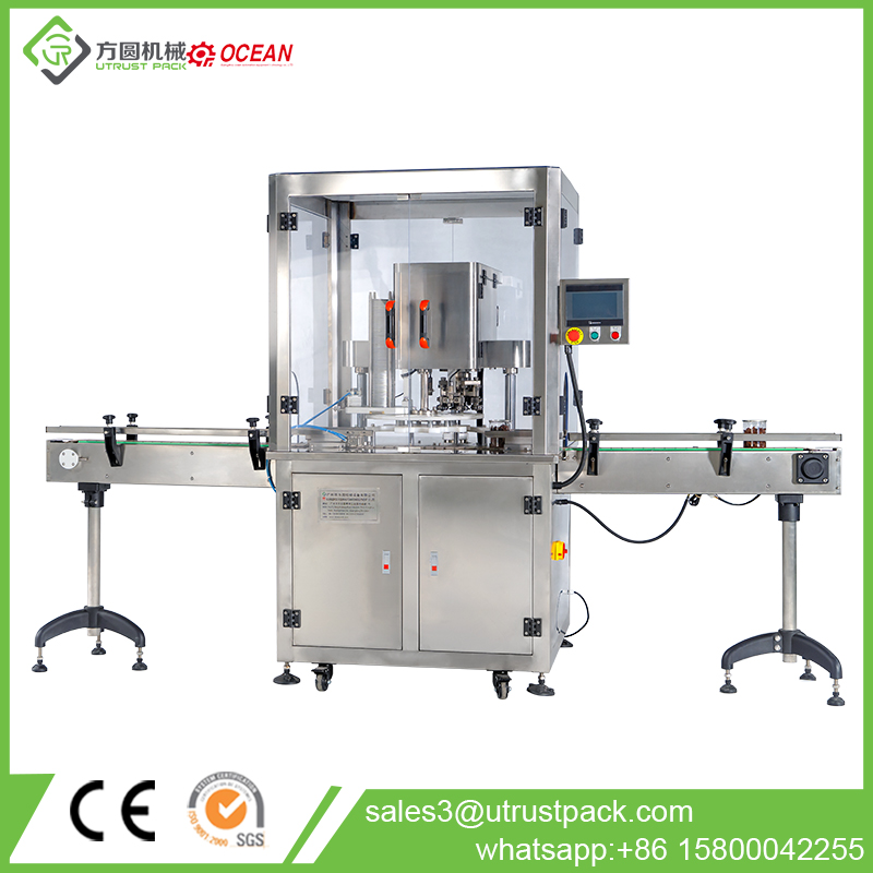 Aluminium Can Filling Sealing Machine PET Can Seamer With LN2 doser