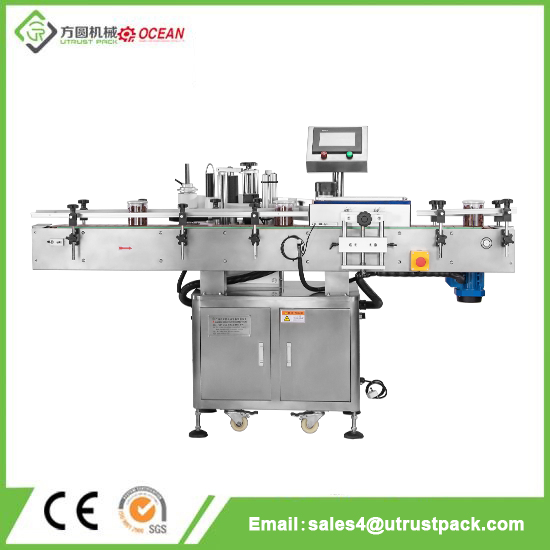 Automatic Round Bottle Labeling Machinery with Stainless Steel