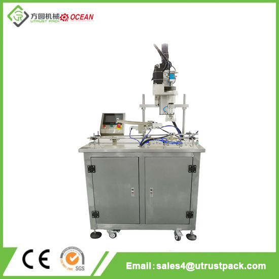 High Efficiency 20-25 bottles/min Capper Machine with Screw Cap