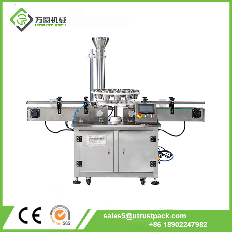 Automatic turntable feeder machine for canned food products