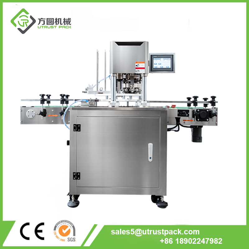 Industrial High Speed 60cans/min Automatic Can Sealer Canning Machine