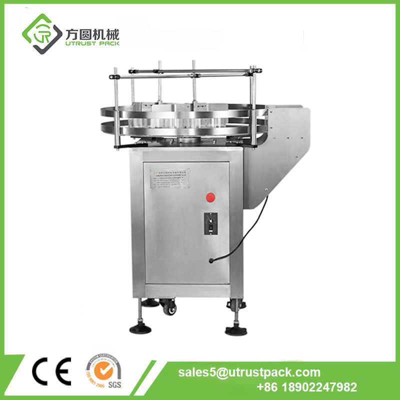 High Efficiency Fully Automatic Rotary Accumulation Table Sorting Bottles Turntable