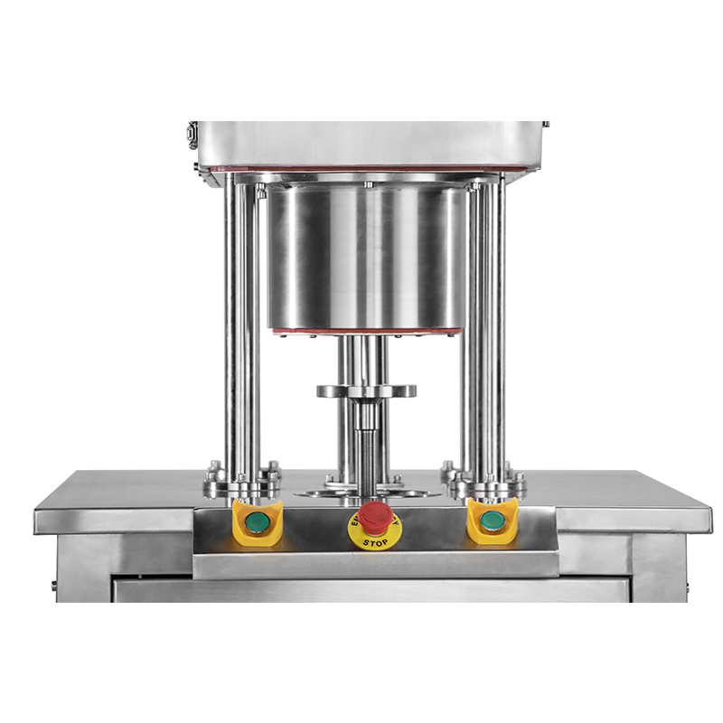 Manual Vacuum Nitrogen Flushing Sealing Machine for Milk Powder Tin Cans