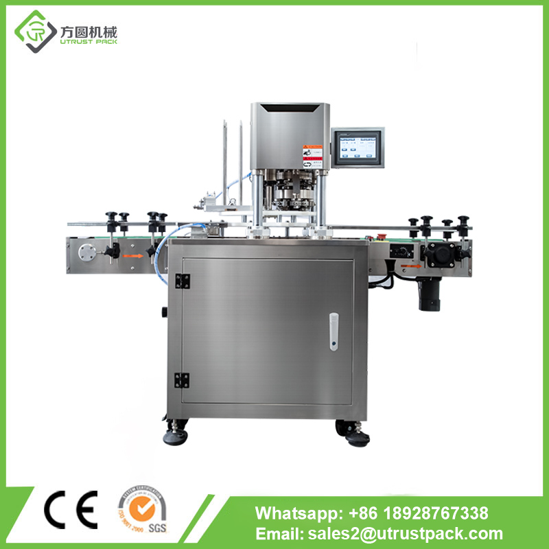 High Quality Automatic PET Plastic Can Sealer Canning Machinery