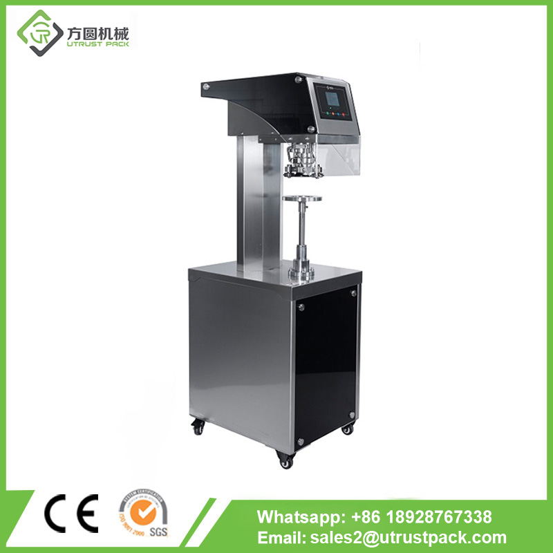 Hot Sale Semi Automatic Plastic Can Sealing Machine