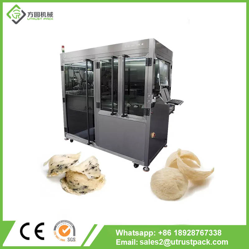 Factory Price 4 Axis Delta Robot Edible Bird's Nest Feather Picking Machine