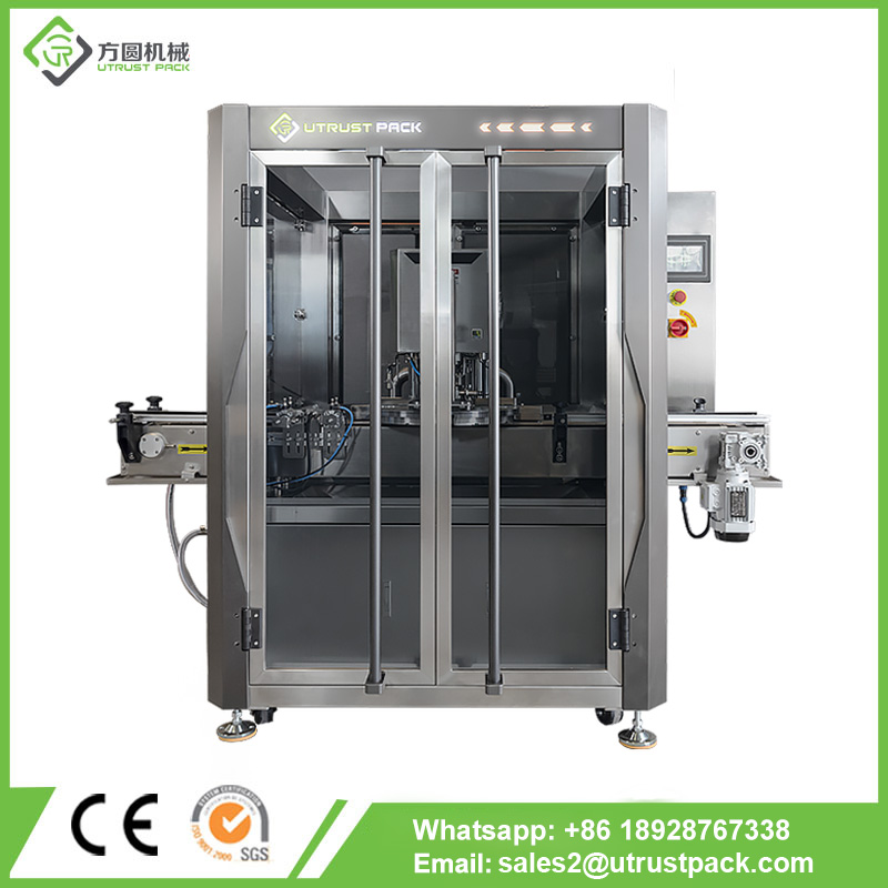 Fully automatic vacuum food canning machine for sale