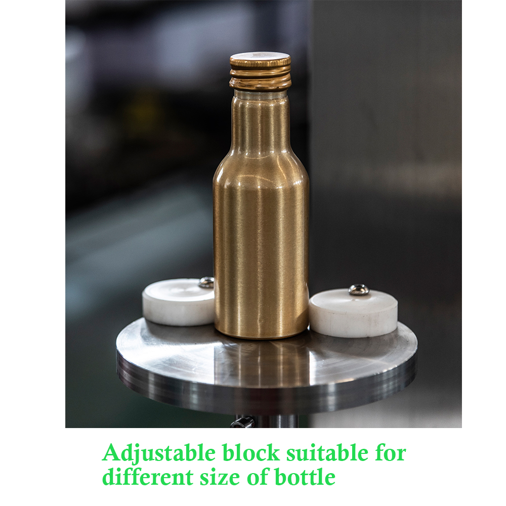 Manual Wine Bottle Stelvin Closure ROPP Medical Vial Capping Machine
