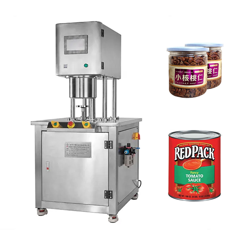 Multi Functional Manual Vacuum Nitrogen Flushing Food Tin Plastic Can