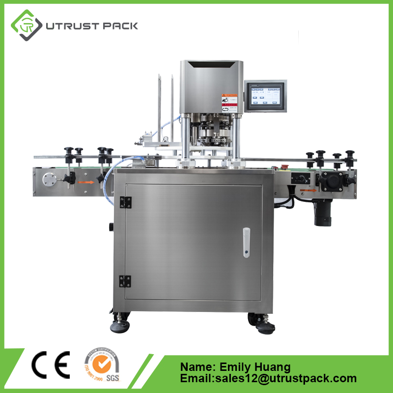 60 cans/min Automatic Can Sealer Machine for Plastic Cans