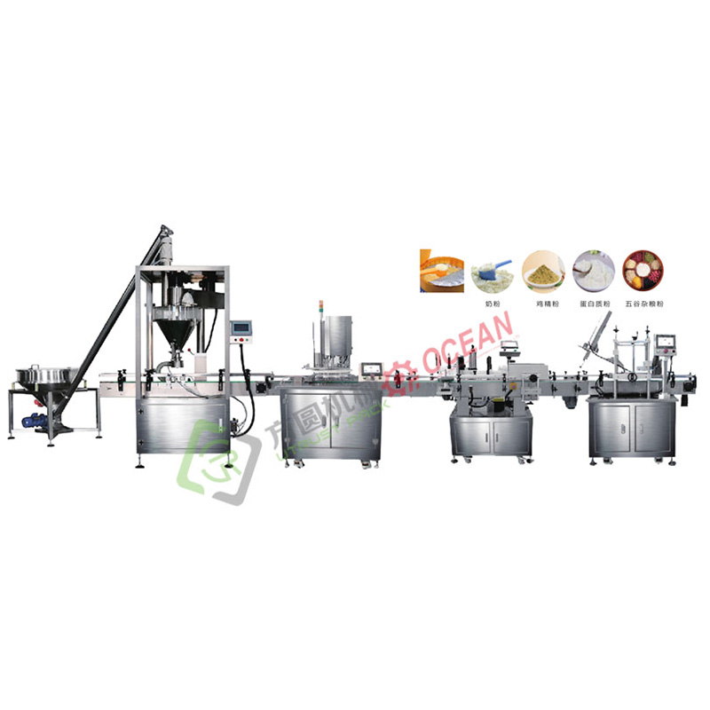 Specializing in the production of 5g Collagen Powder and rice flour filling and sealing production line