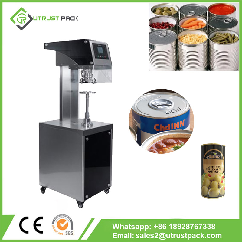 Semi Auto Tin Can Sealing Machine for Canned Vegetables
