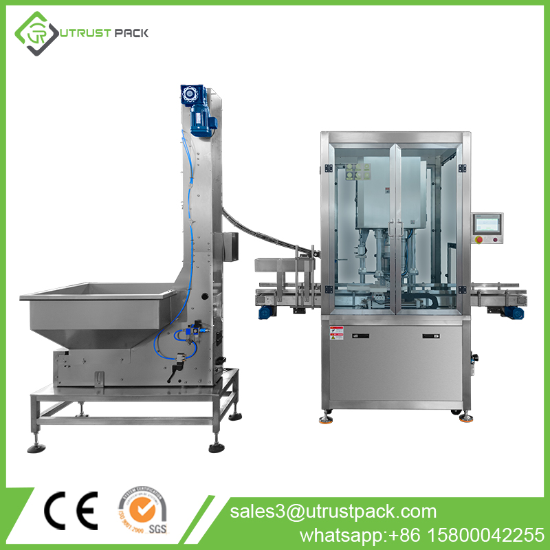 Automatic Jar Capper Glass Bottle Vacuum Capping Machine