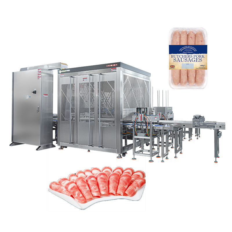 High Speed Sorting Meat Rolls Picking Delta Robot